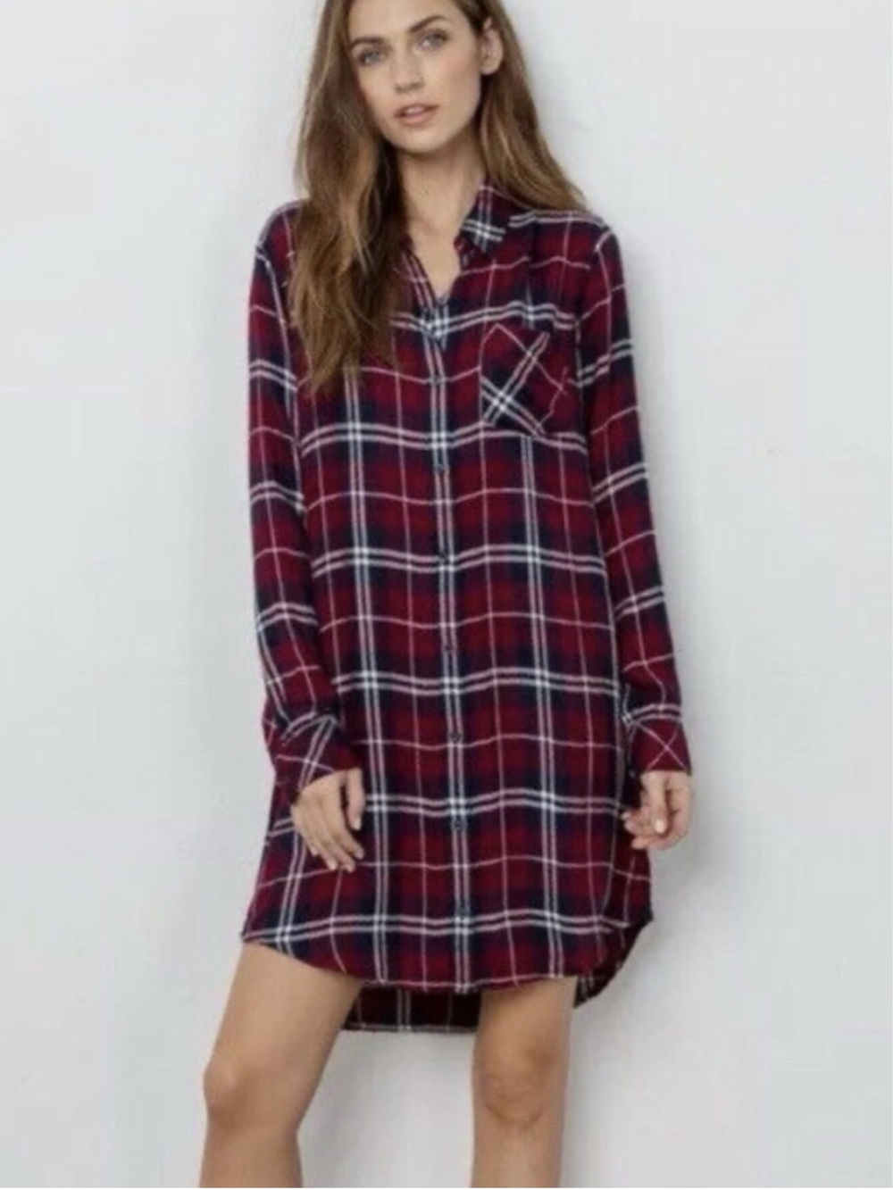 Rails Plaid Shirt Dress